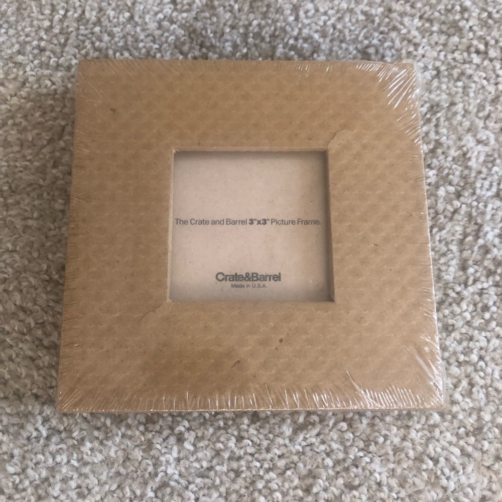 NIB Crate & Barrel Picture Frame